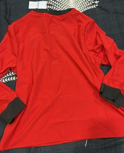 Vibrant Red Long Sleeve Top