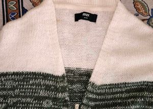 Women's Knit Longline Cardigan / Open front shrug