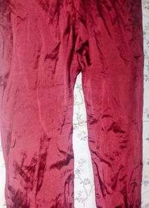 Elegant Cream &amp; Maroon Salwar Kameez and Dupatta