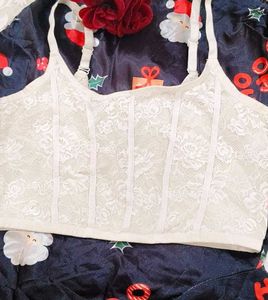 Lace Corset Top