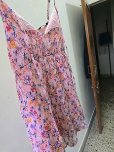 Chic Floral Print Mini Dress