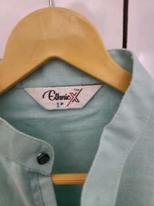 Light Green Kurta with jacket