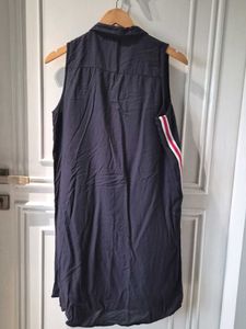 Teamspirit Sleeveless Navy Tunic w Red &amp; White