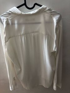 Classic White Button-Down Shirt