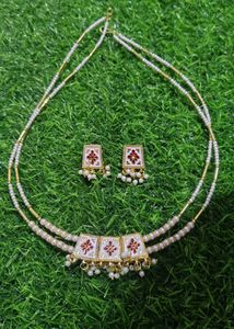 Elegant Pearl &amp; Gold Jewelry Set