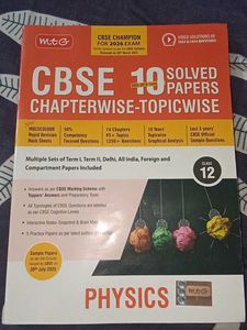 CBSE 10 Solved Papers Physics Class 12