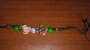 Floral Beaded Bracelet