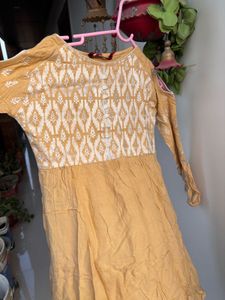 Boho Chic Yellow kurta
