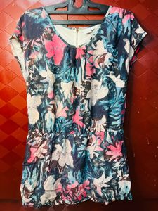 women floral printed summer top
