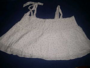 White Crop Top