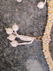 Exquisite Pearl and Crystal Kamarbandh