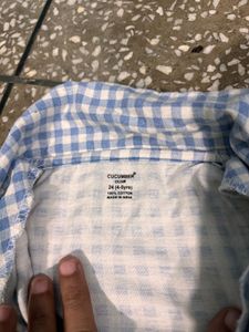 Cute Gingham Pajama Set