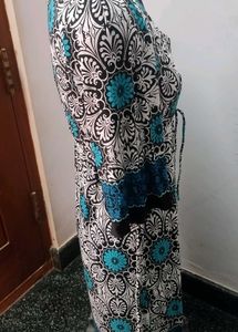 Patterned Casual Dress