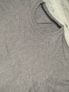 Men's Grey Basic T-Shirt
