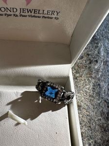 vintage Blue Stone Ring