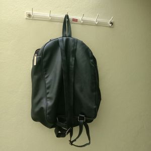 Leather College Bag.