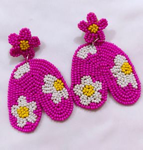 BEADED EARRINGS WITH POTLI BAG FREE