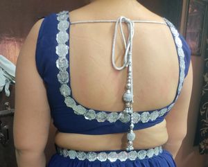 Skirt lehenga with blouse and Chunni.