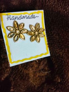 Handmade Kundan  Earrings