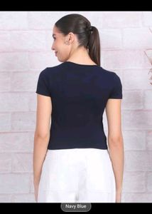 Navy Blue Graphic T-Shirt