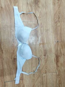 Sexy White Heavily Padded Push up Bra