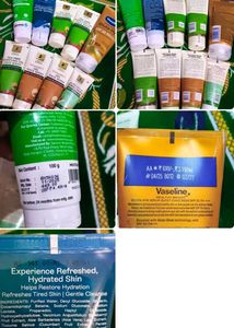 Skin Care Lot: Face Wash, Moisturizer &amp; Sunscreen