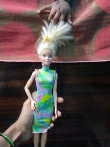 Barbie Doll with Colorful Dress