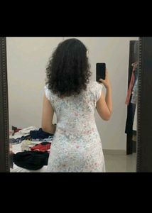 Floral Print Kurta Tunic