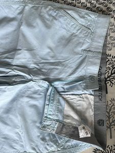 Men's Light Blue "Active Stretch" Shorts