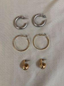 Hoop Earrings (Set of 3)