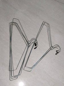 Set of Metal Hangers