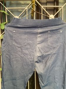 Stylish Blue Casual Pants