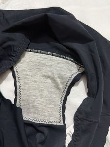Comfortable Black Lace Trim Briefs