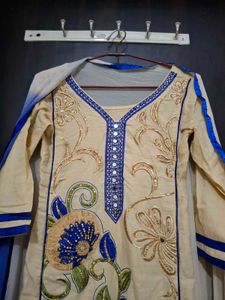 Elegant Embroidered Salwar Suit