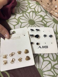 Charming Stud Earring Set