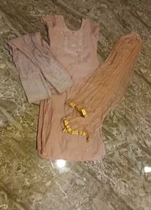 Elegant Embroidered Kurta Set