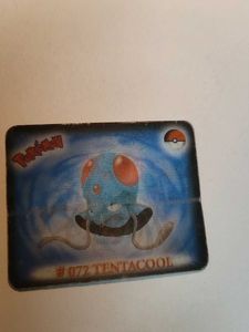 Pokemon 2 motion card + sticker combo (used)