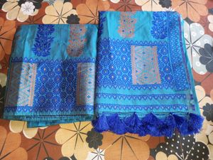 mekhela sador stitched