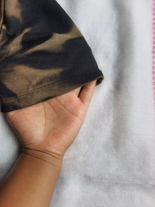 Unique Bleached Tie-Dye Tee