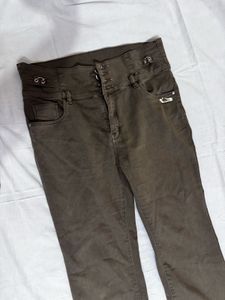 Stylish Brown Flared Pants