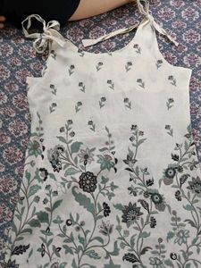 Elegant Floral Print Sleeveless Top