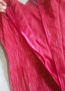 Red Ethnic Kurta