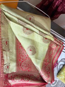 Elegant Silk Blend Saree