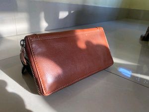 💯 pure Leather Ladies Wallet