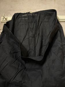 black kurta trouser