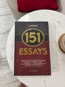 151 Essays Book by SC Gupta