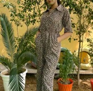 Tigerprint Jumpsuit