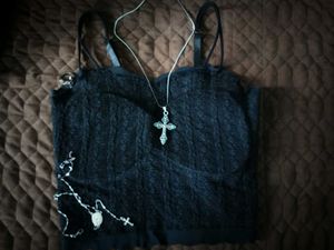 gothic Lace Top