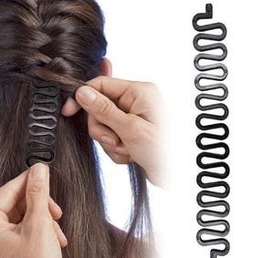 Set of two braid tools