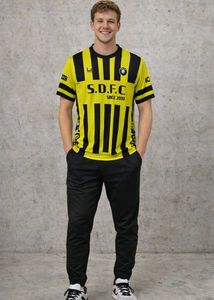 Men's Striped Soccer Jersey